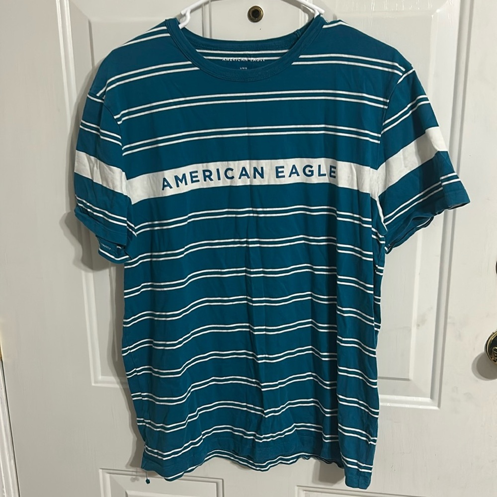 american eagle men’s striped t shirt